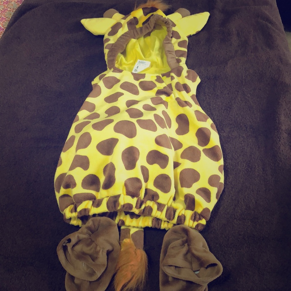 6-12M Halloween Giraffe Costume